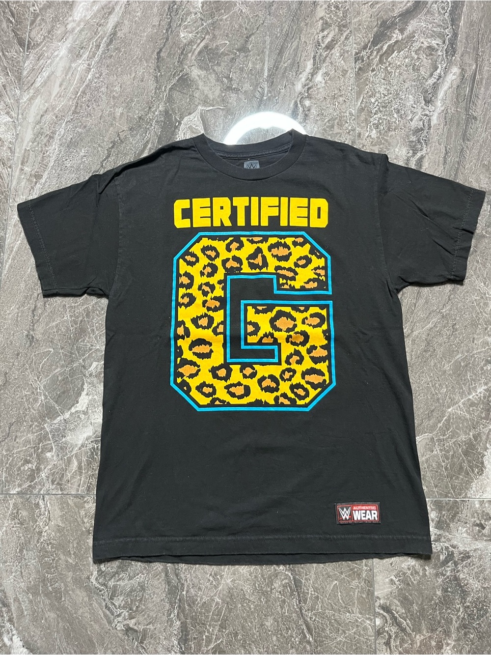 WWE Enzo Amore Big Cass Shirt Medium Certified G Double Sided Wrestling